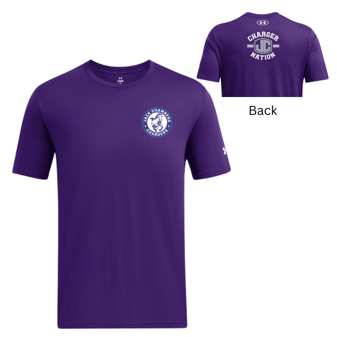 Cotton Blend Athletics T-Shirt - Mens