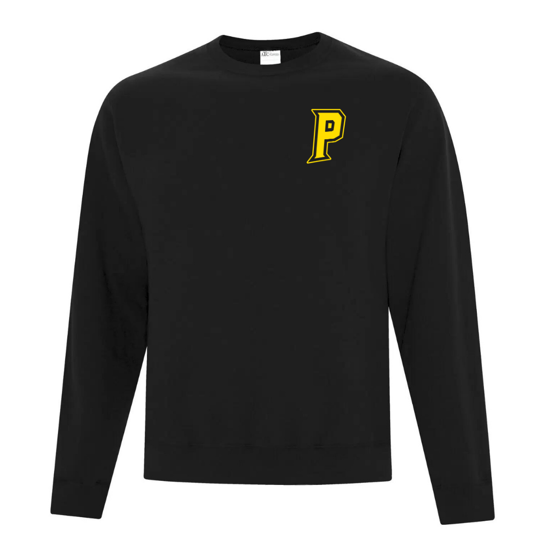 Fleece Crewneck - Letter Logo