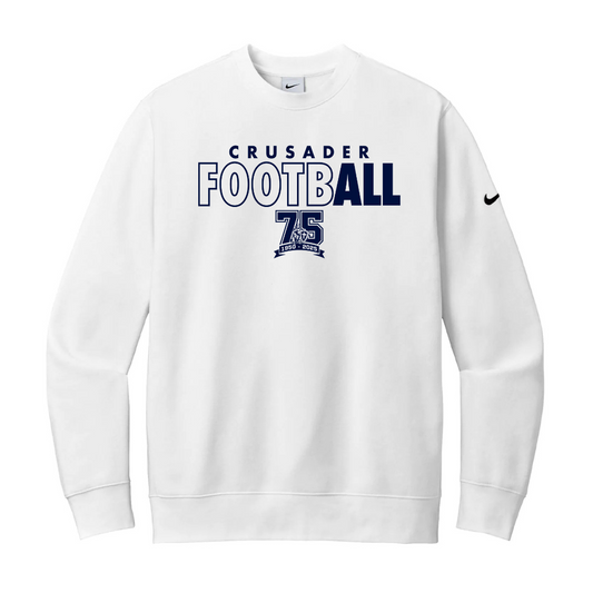 Club Fleece Crewneck - Crusader Football