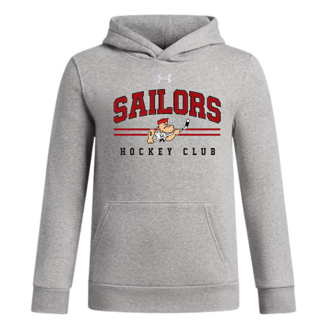 Icon Fleece Hoodie - Text Logo - Youth