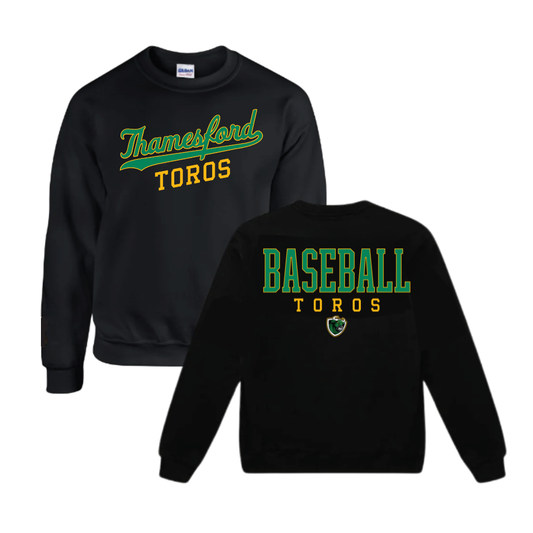 Fleece Crewneck - Toros Front and Back