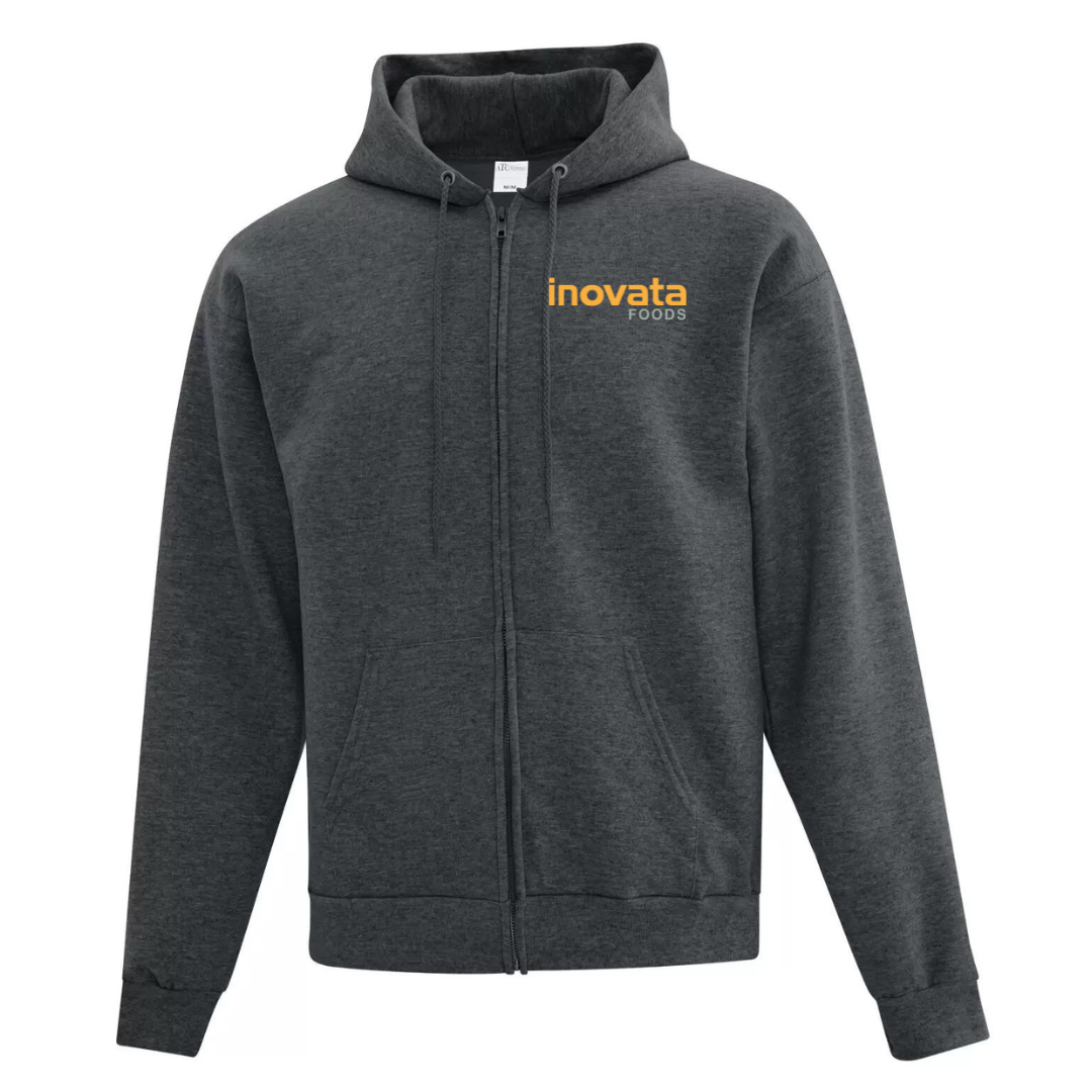 Cotton Fleece Full Zip Hoodie