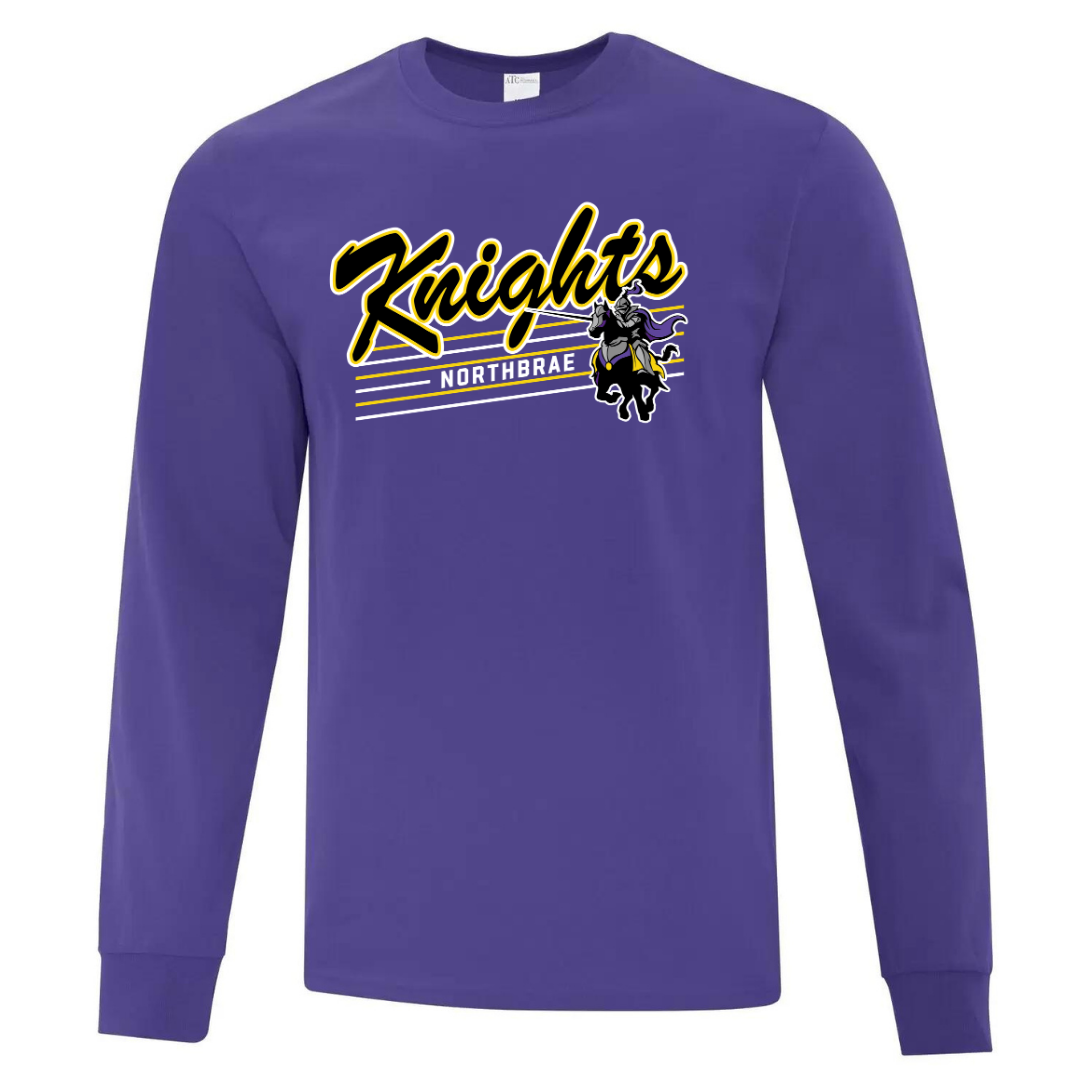 Cotton Longsleeve - Script Logo - Youth