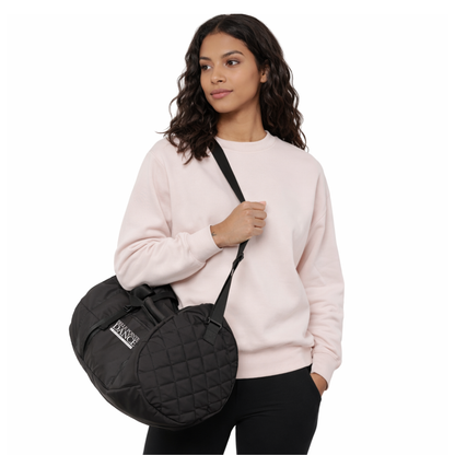Quilted Barrel Duffel
