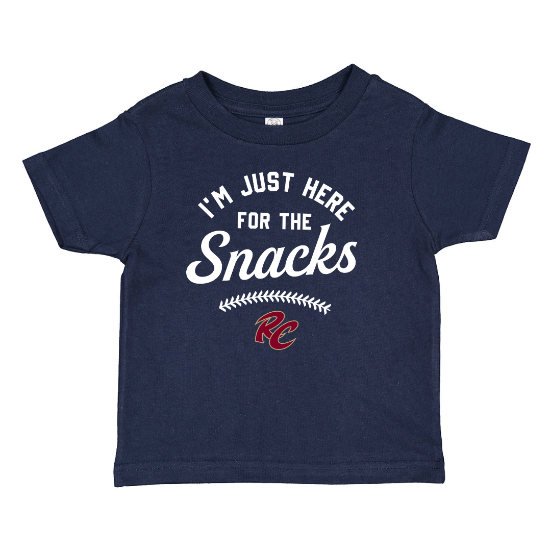 Toddler Tee - I'm Just Here for the Snacks