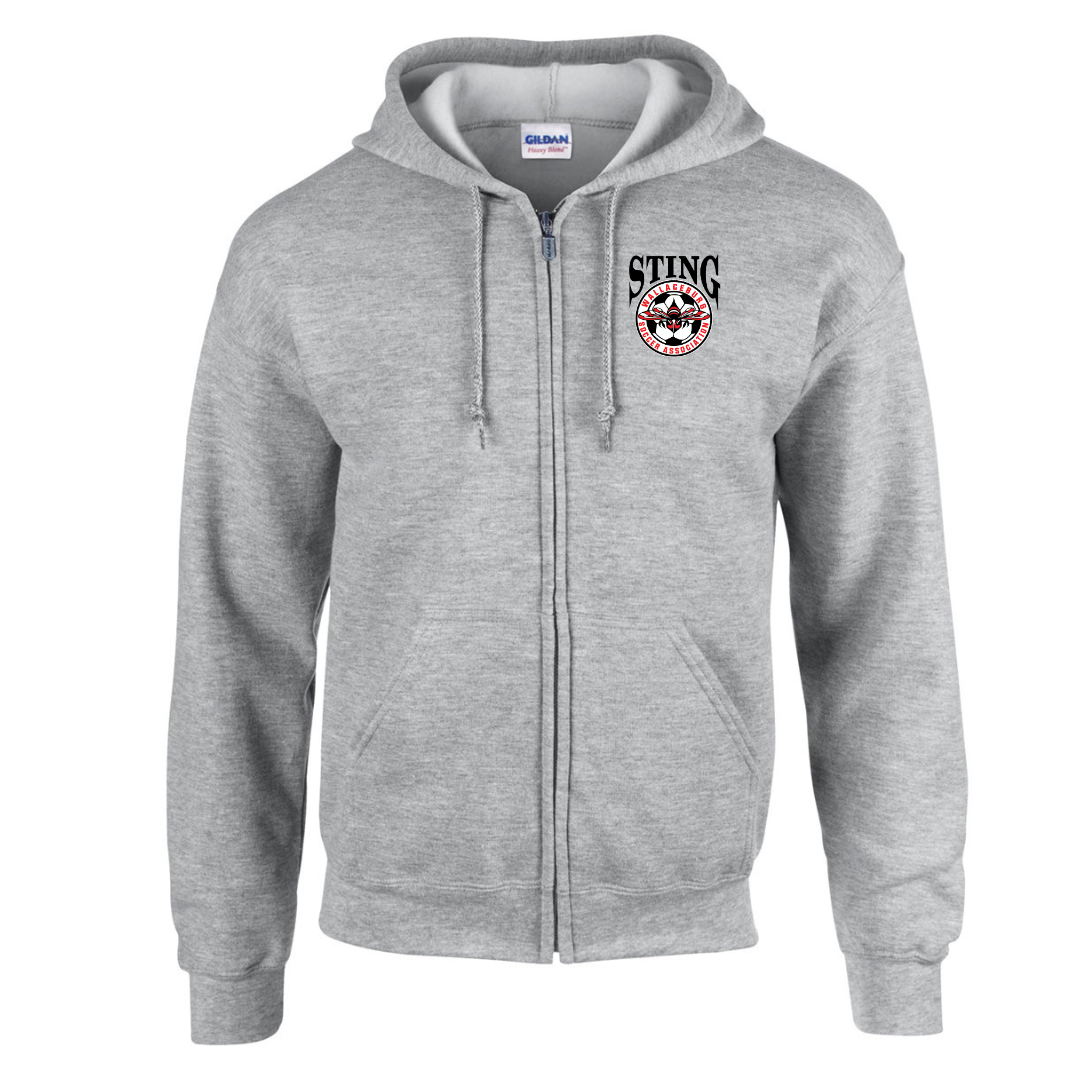 Cotton Fleece Full Zip - Youth