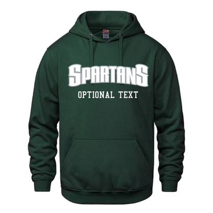 Cotton Fleece Hoodie - Text Design