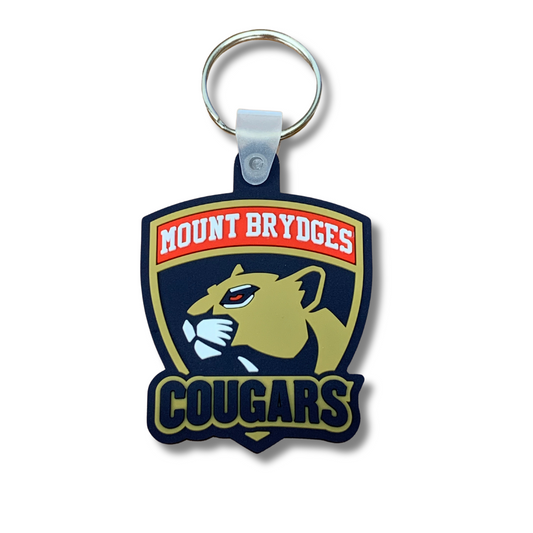 Soft PVC Raised Key Chain