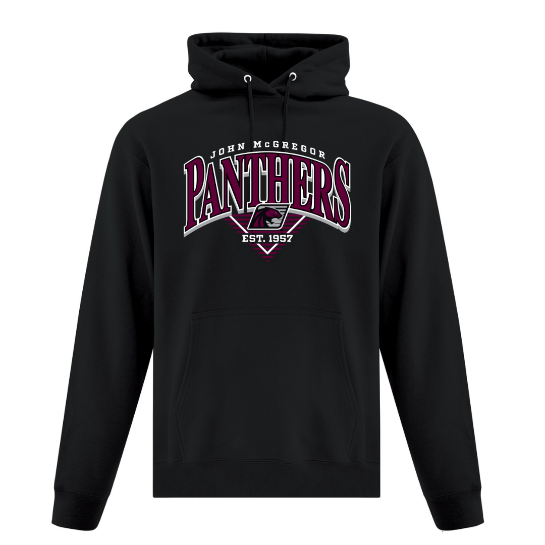 Fleece Hoodie - Screenprint Logo - Youth