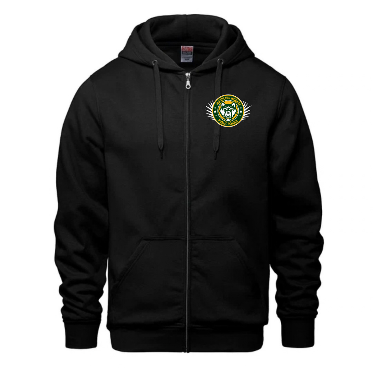 Cotton Fleece Full Zip Hoodie - Youth