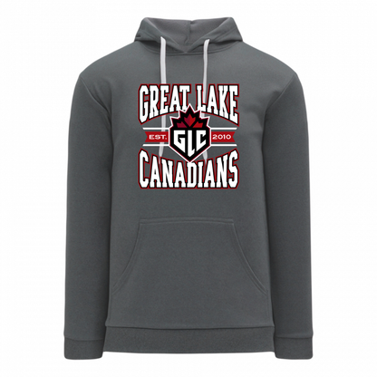 Performance Hoodie - Full Front Logo - Youth
