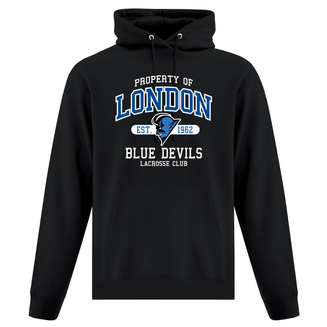Fleece Hoodie - 'Property of' Logo