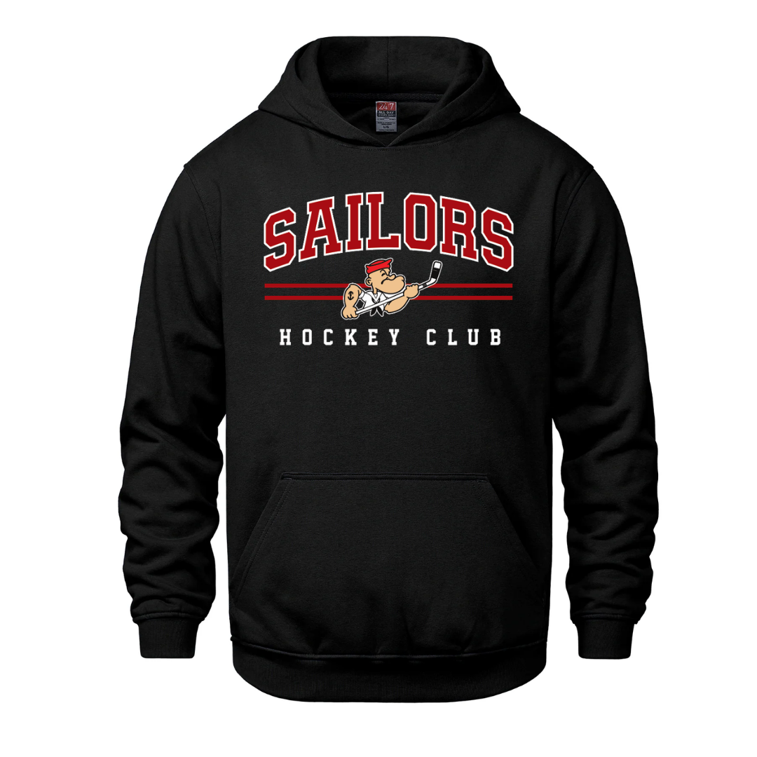 Cotton Fleece Hoodie - Text Logo