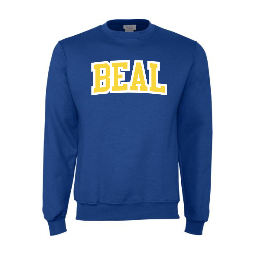 Cotton Fleece Crewneck - Text Logo