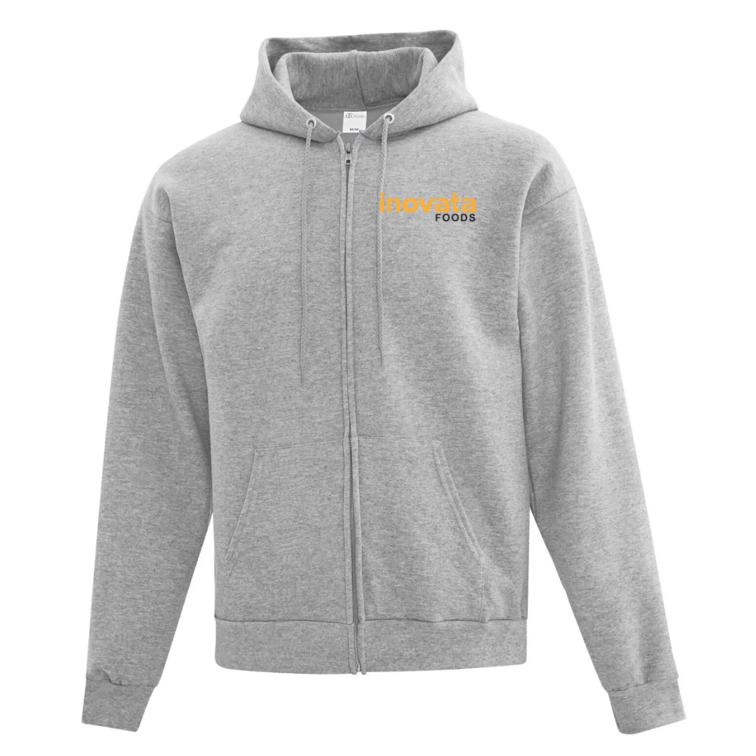 Cotton Fleece Full Zip Hoodie
