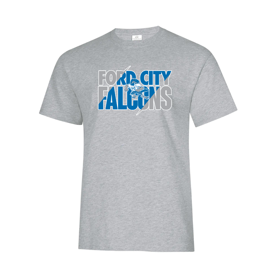 Cotton Tee - Text Logo - Youth