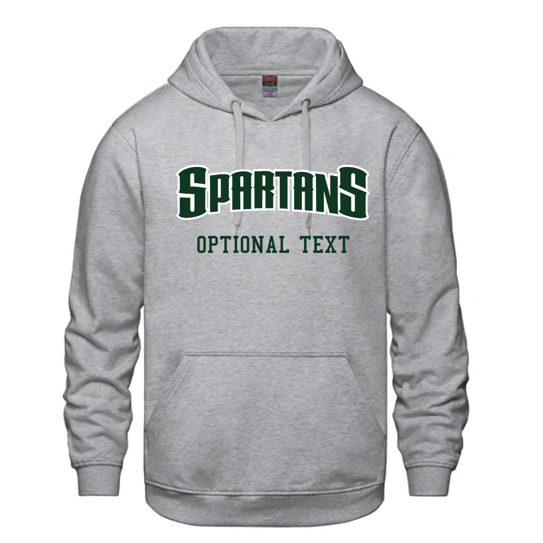 Cotton Fleece Hoodie - Text Design