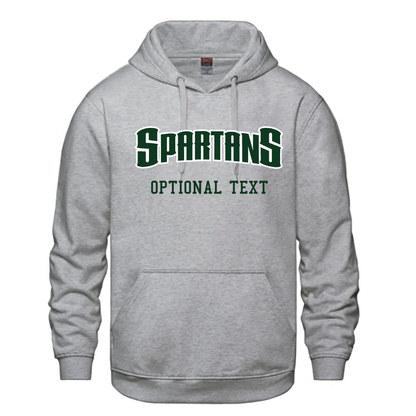 Cotton Fleece Hoodie - Text Design