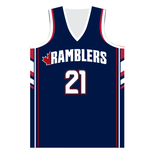 Navy U10 Ramblers Jersey - Youth