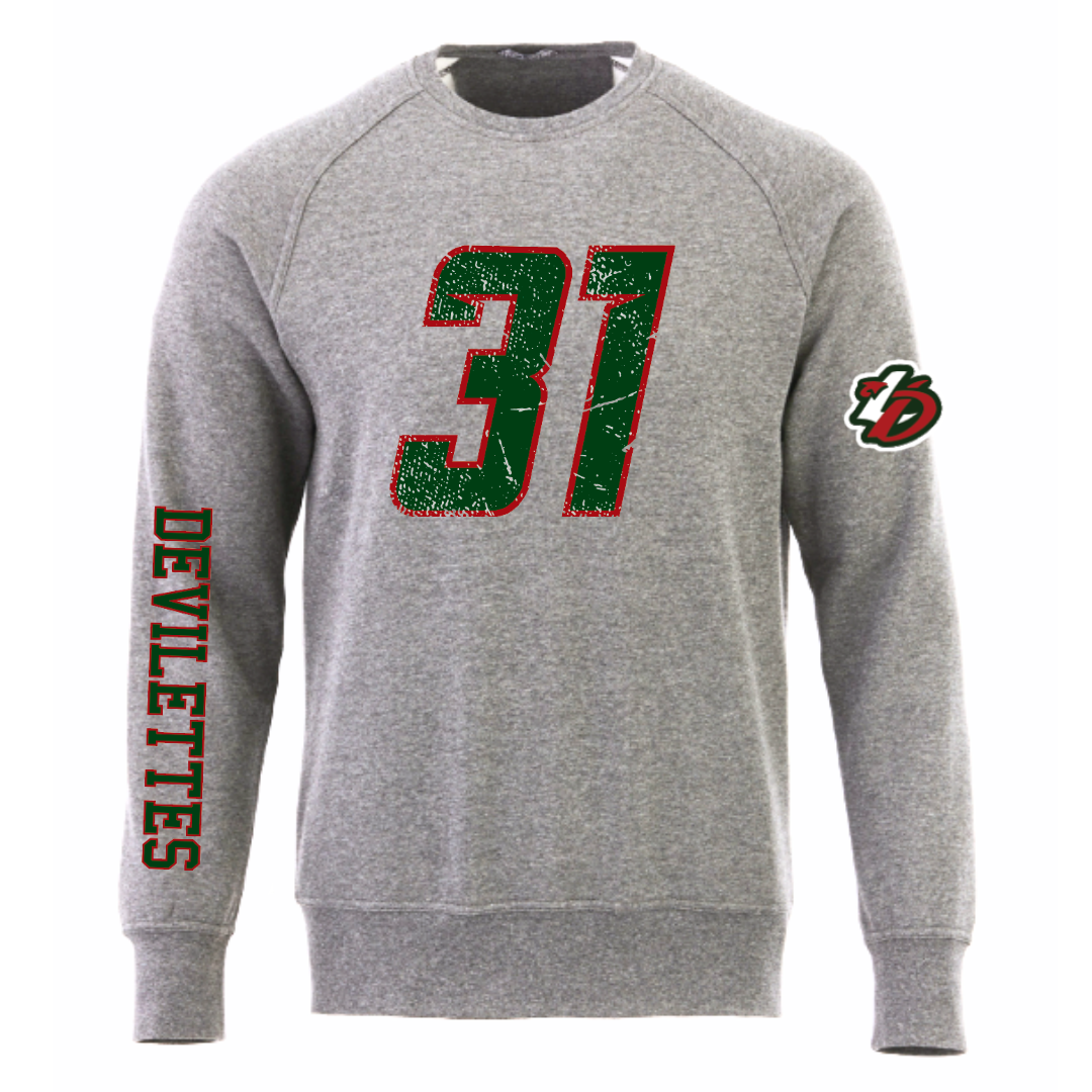 Fleece Player Crewnecks