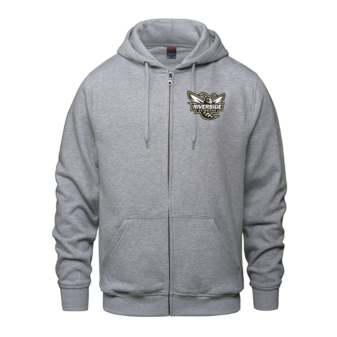 Cotton Fleece Full Zip Hoodie