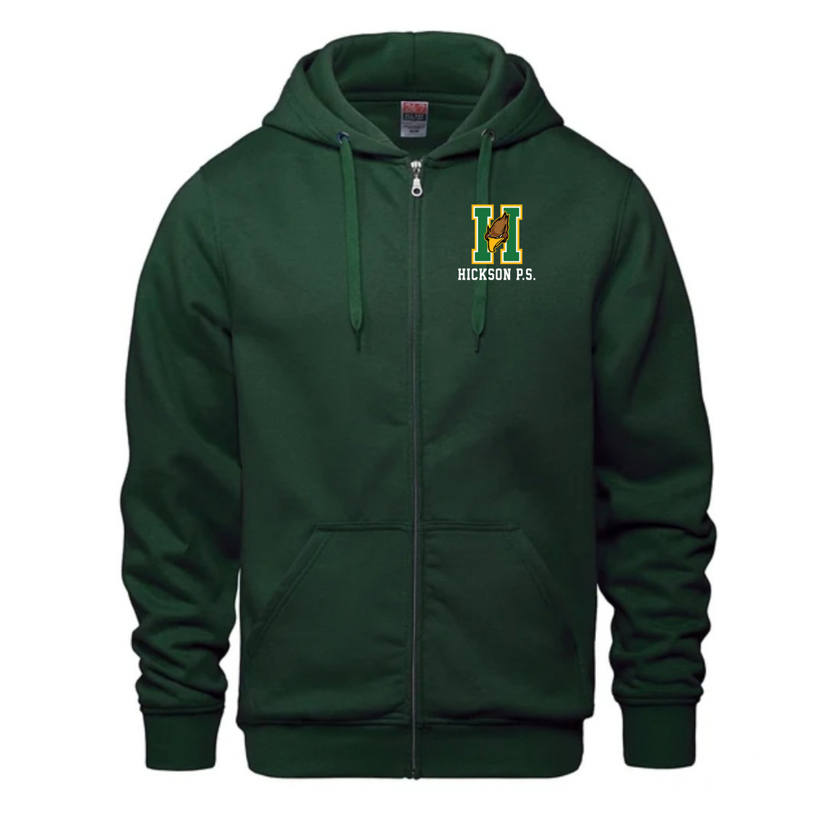 Cotton Fleece Full Zip Hoodie