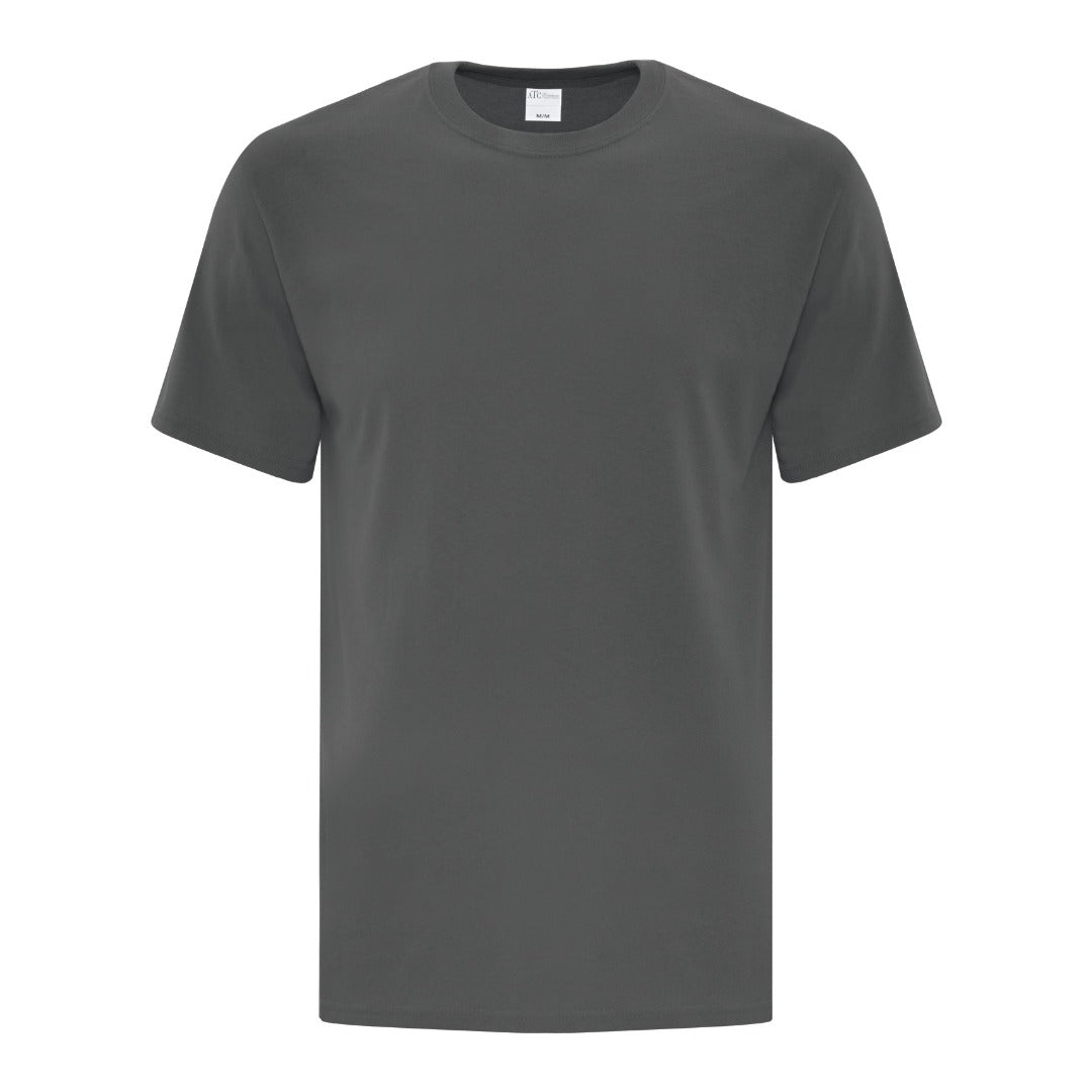 Cotton T-Shirt — Charcoal