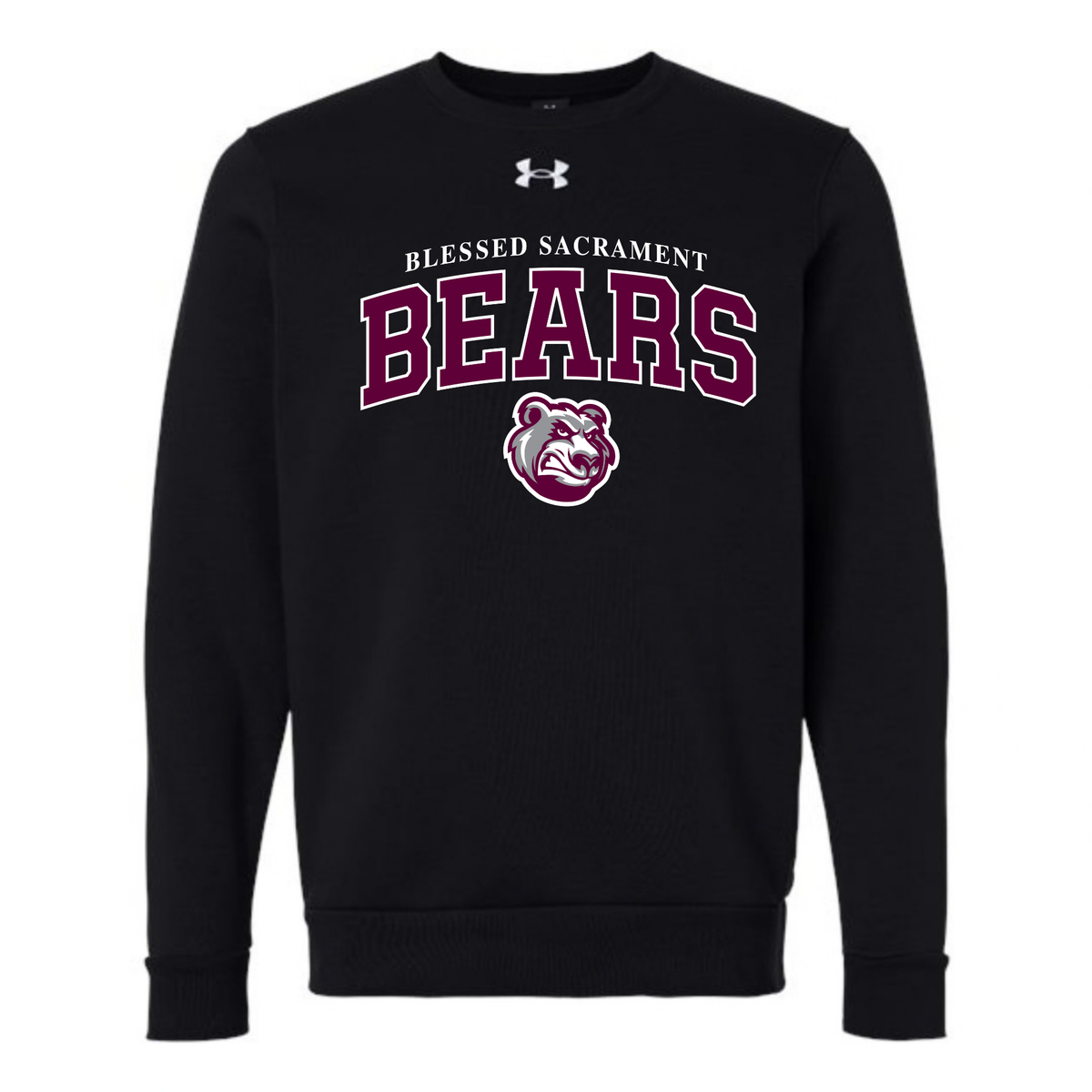 Icon Fleece Crewneck - Sewn/Embroidered Logo