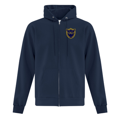 Cotton Fleece Full Zip - Youth
