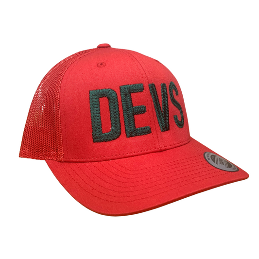 Adjustable Trucker - DEVS Text