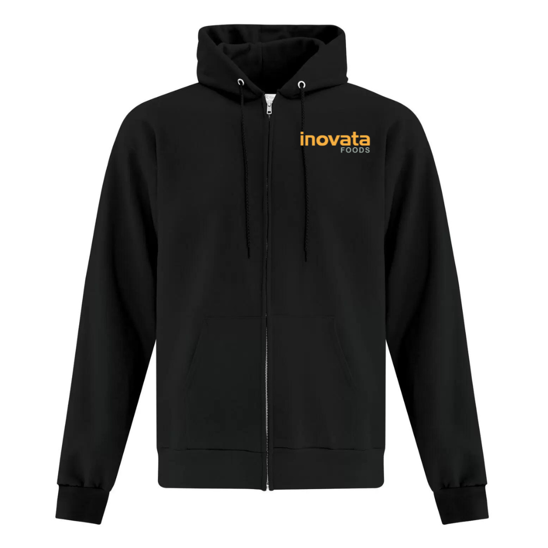 Cotton Fleece Full Zip Hoodie