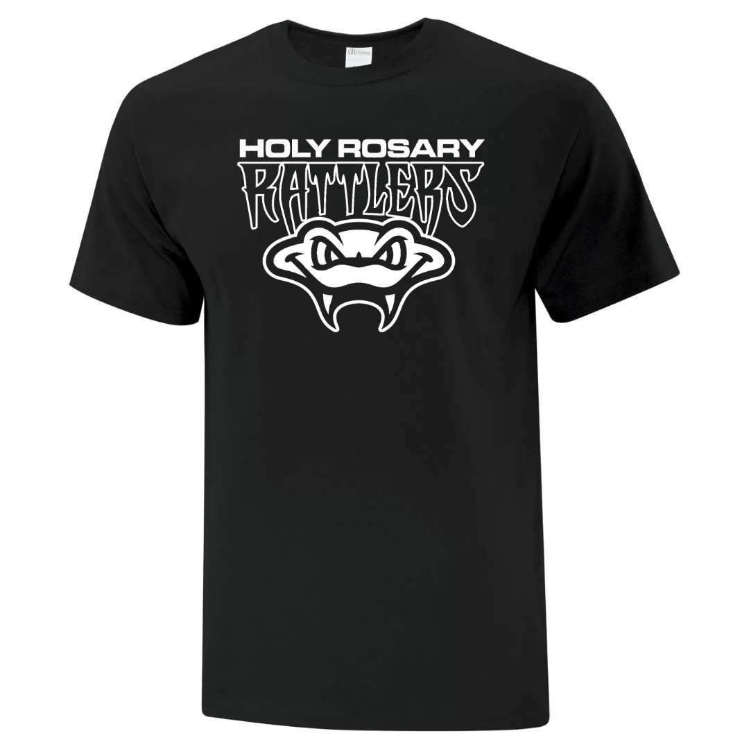 Cotton Tee - 1 Colour Print - Youth