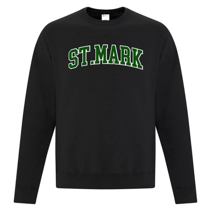 Cotton Crewneck - Text Only - Youth