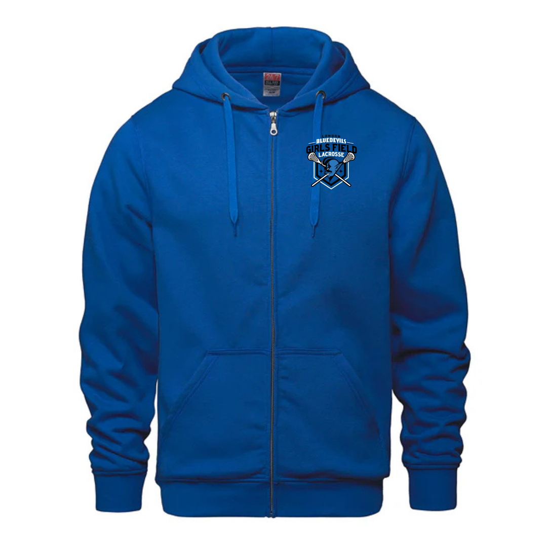 Cotton Fleece Full Zip Hoodie