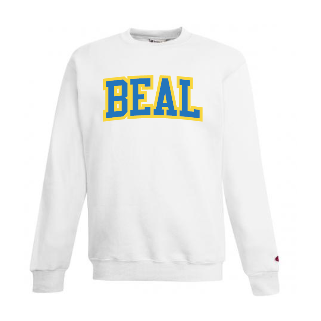 Cotton Fleece Crewneck - Text Logo