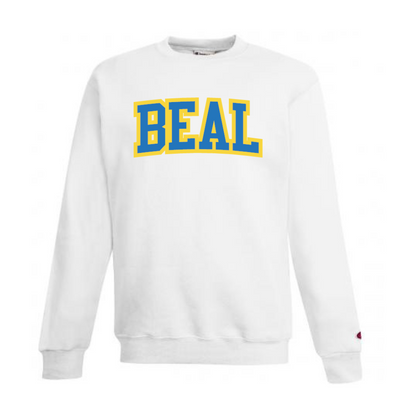 Cotton Fleece Crewneck - Text Logo