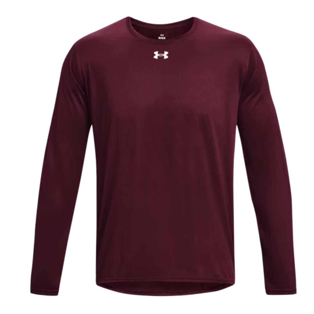 Tech Longsleeve - Mens — Maroon