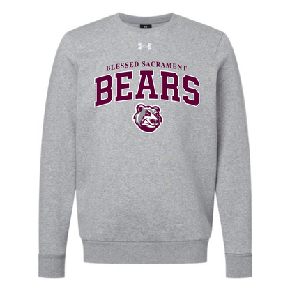 Icon Fleece Crewneck - Sewn/Embroidered Logo