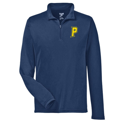 Performance 1/4 Zip - Letter Logo
