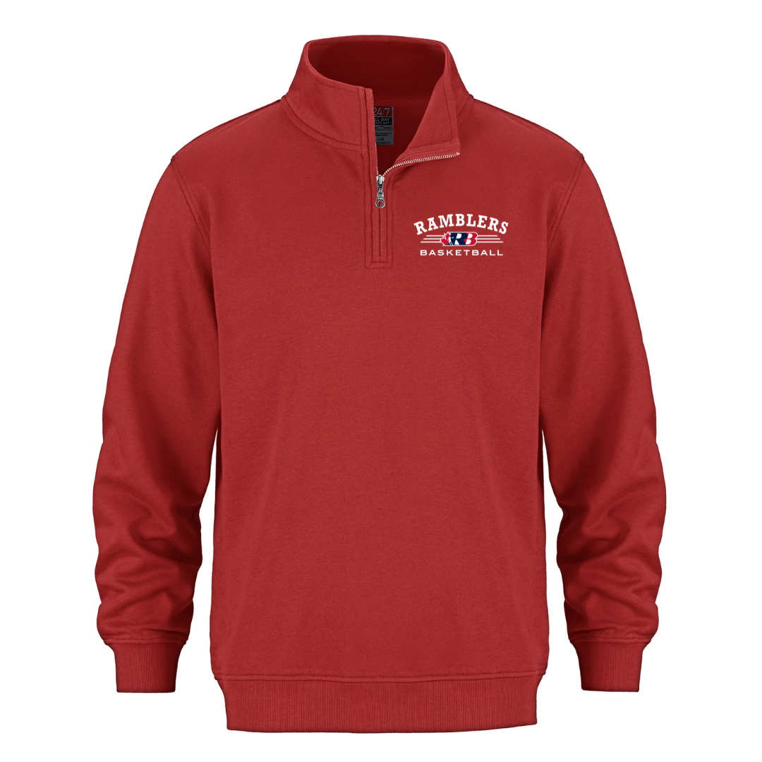 Cotton Fleece 1/4 Zip - Youth