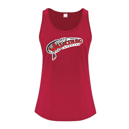 Cotton Blend Tank - Text Logo - Ladies