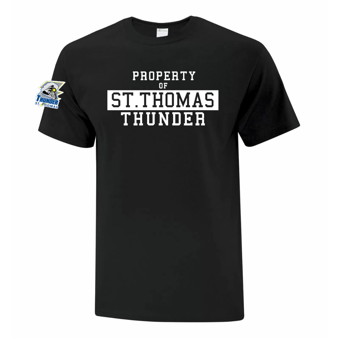 Cotton T-Shirt - Property Of - Youth