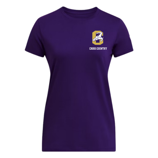 Cotton Blend Athletics T-Shirt - Womens