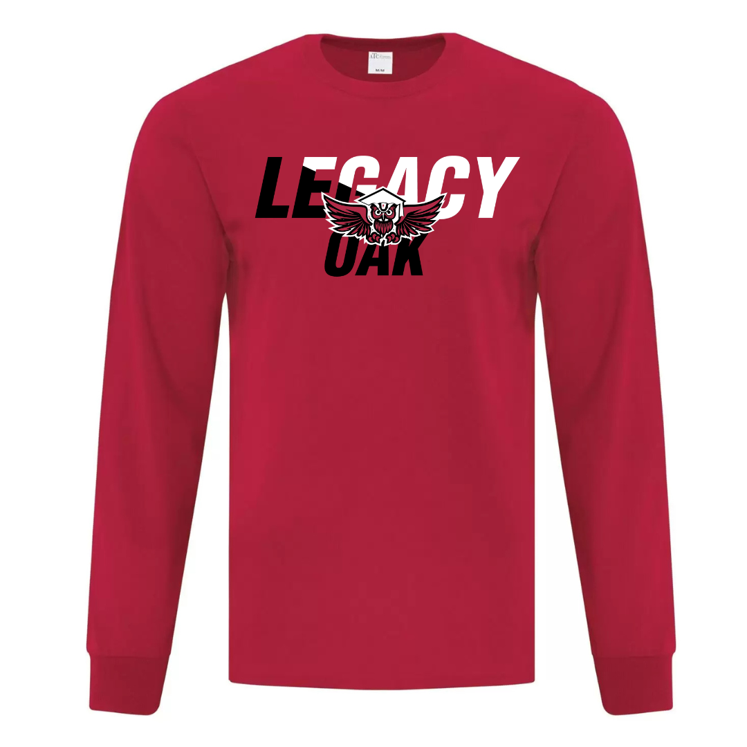 Cotton Longsleeve - Legacy Oak Logo