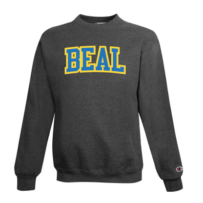 Cotton Fleece Crewneck - Text Logo