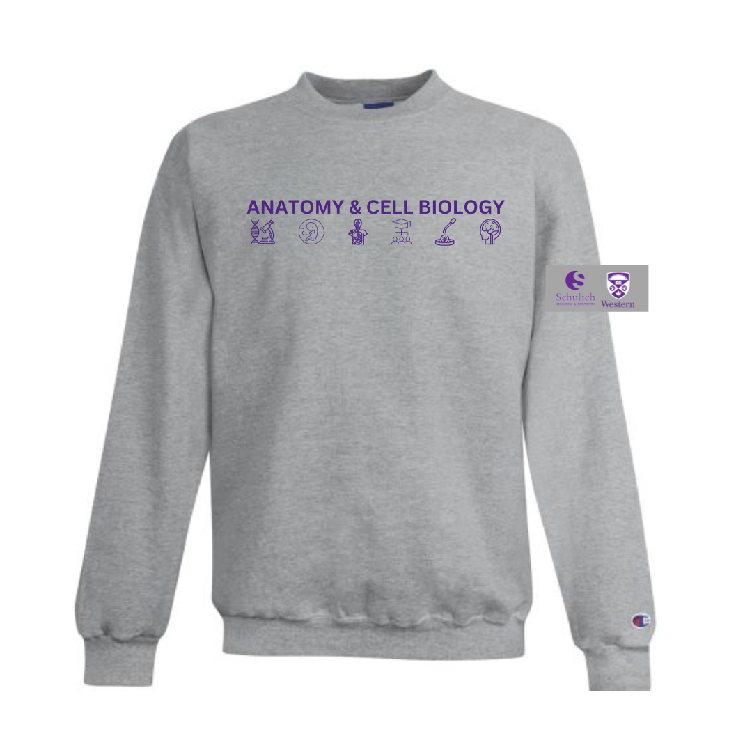 Cotton Fleece Crewneck - Academic Logo