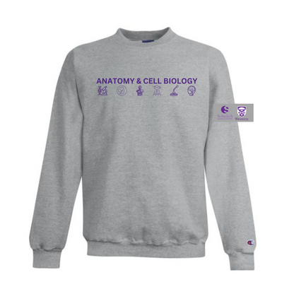 Cotton Fleece Crewneck - Academic Logo