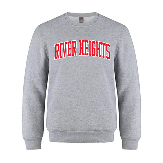 Crewneck Fleece Crewneck - Sewn Text - Youth