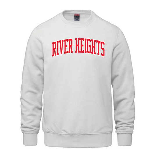 Crewneck Fleece Crewneck - Sewn Text - Youth