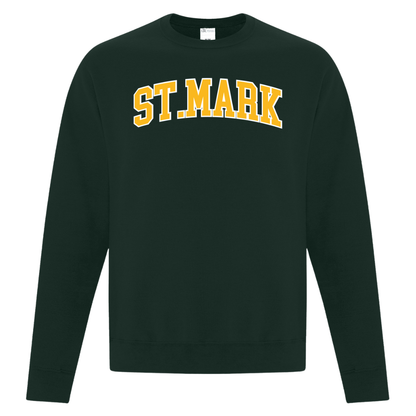 Cotton Crewneck - Text Only - Youth